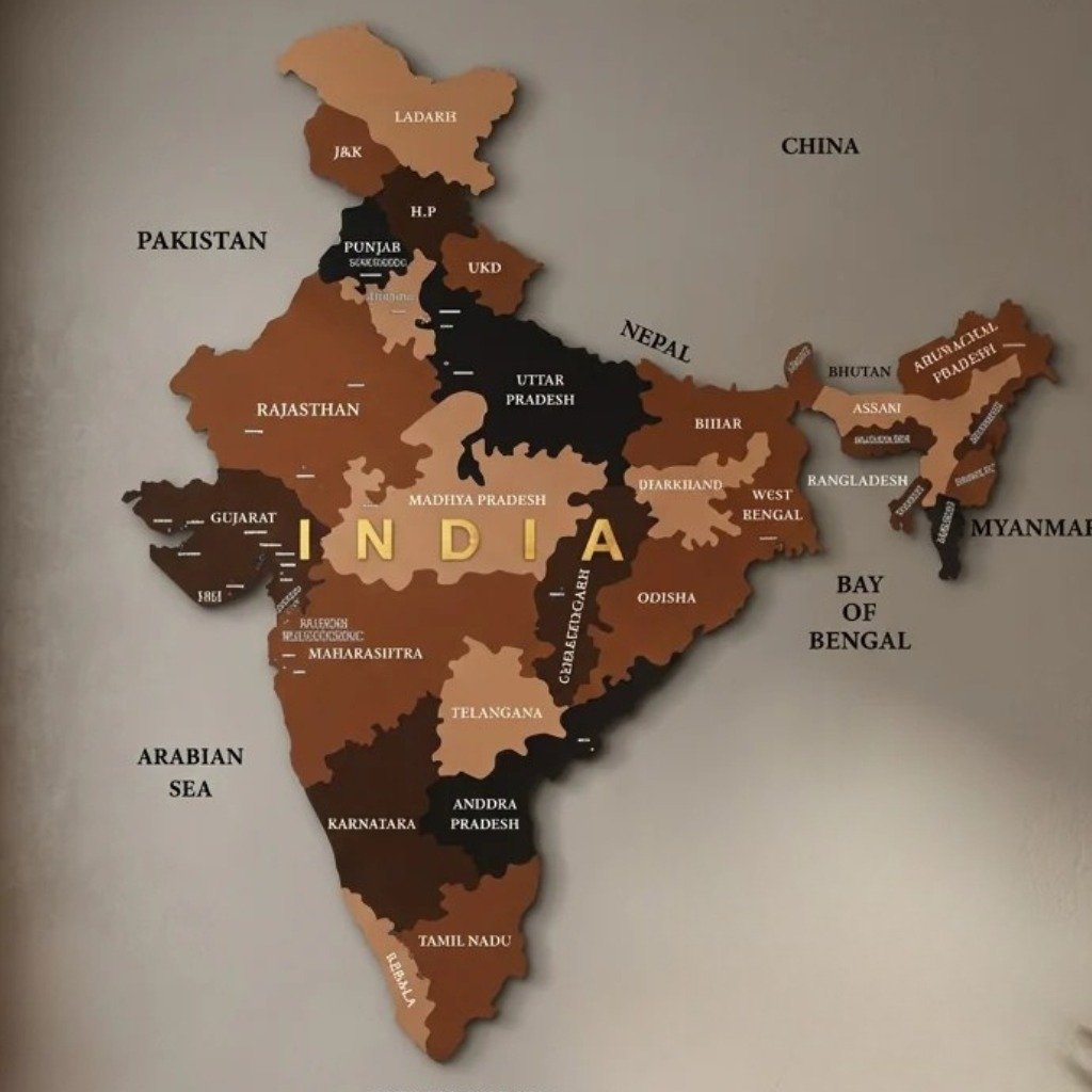 Map of South India showing Pro-Nutrition PRESTIGE distribution states