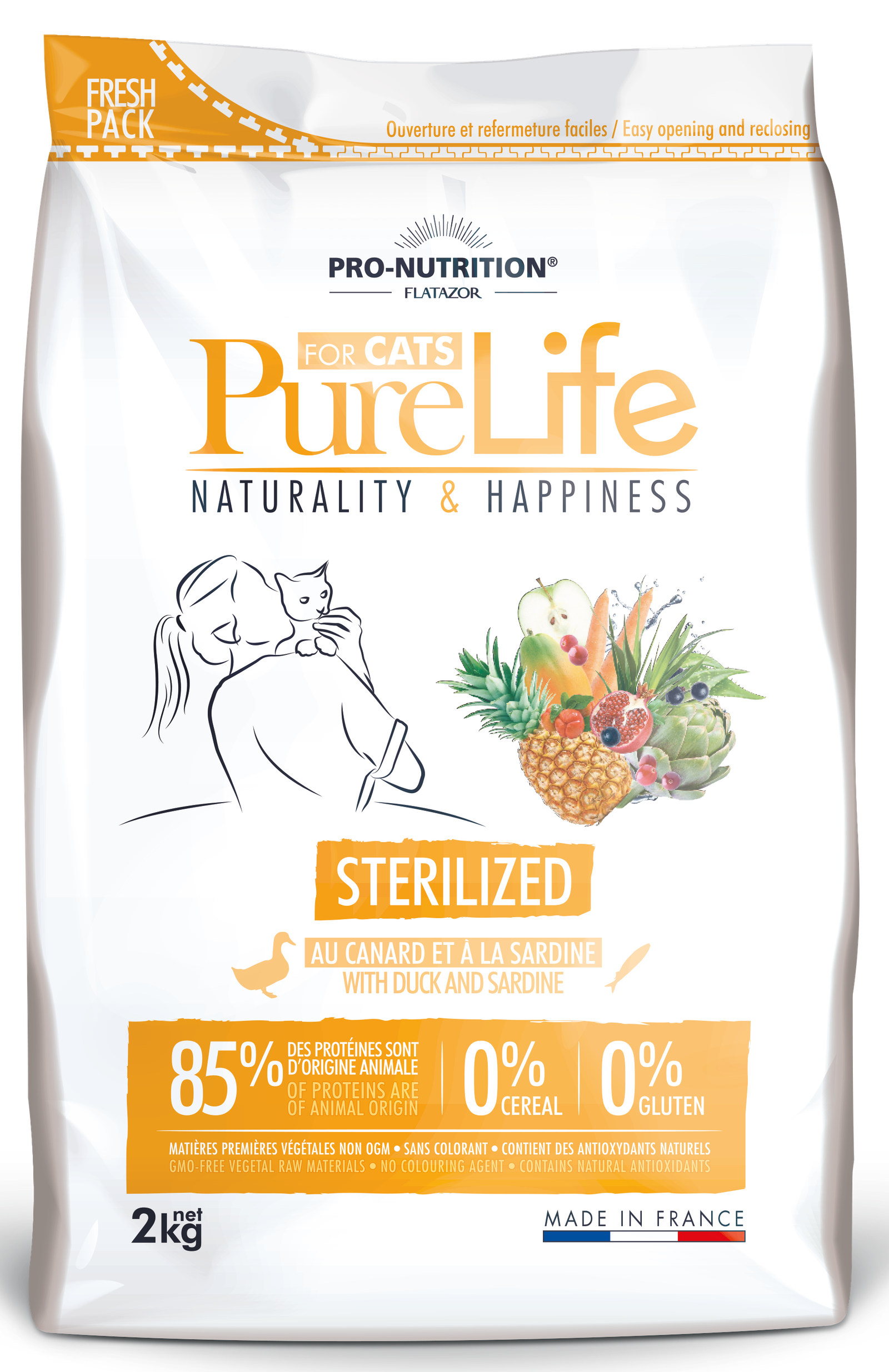 Pure Life, the natural range for sensitive pets