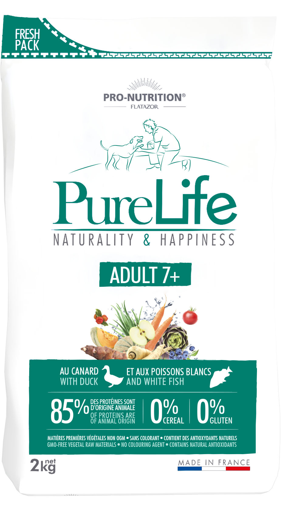 Pure Life, the natural range for sensitive pets